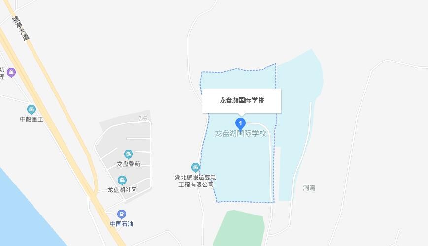 宜昌龙盘湖国际学校地图图片