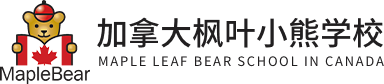 加拿大枫叶小熊学校logo