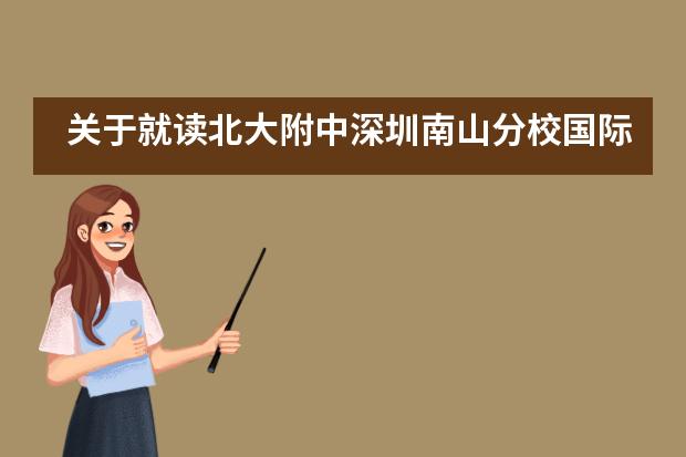 关于就读北大附中深圳南山分校国际部的入学流程是怎样的？