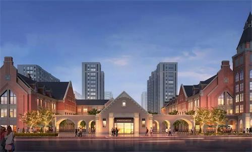北京外国语大学附属西南外国语学校夜景 北京外国语大学附属西南外国语学校夜景