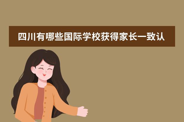 四川有哪些国际学校获得家长一致认可？