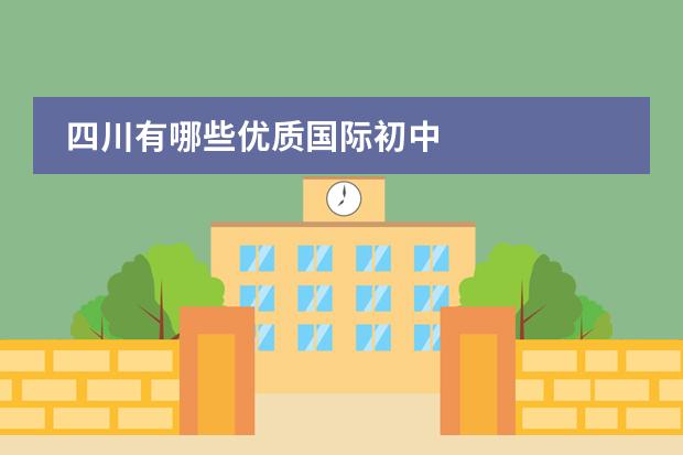 四川有哪些优质国际初中