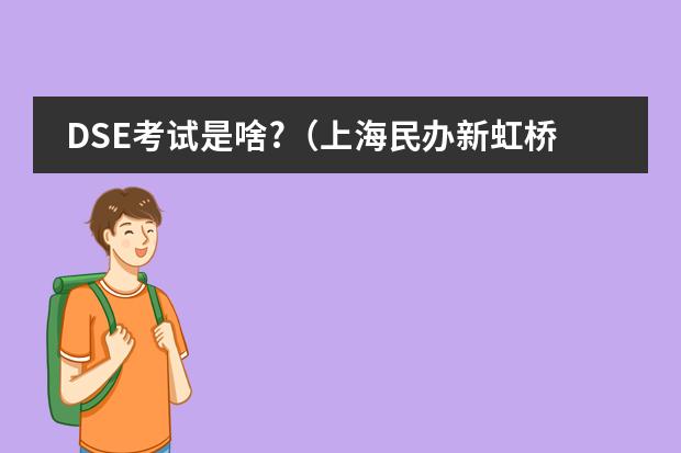 DSE考试是啥?（上海民办新虹桥中学学费）