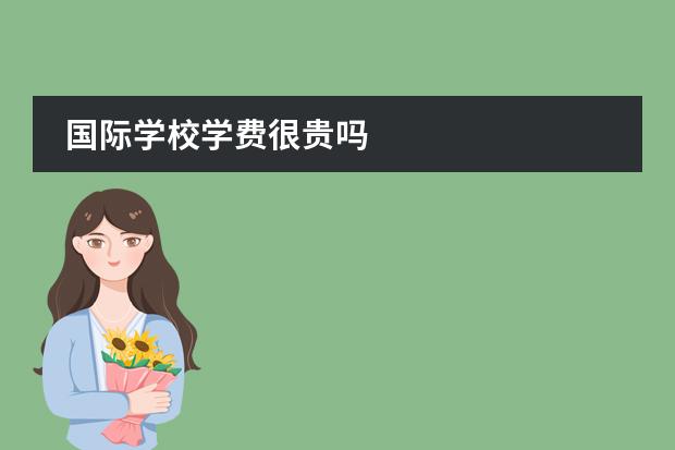 国际学校学费很贵吗