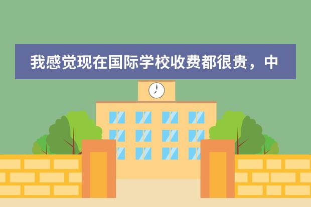 我感觉现在国际学校收费都很贵,中加枫华国际学校是什么收费标准,会不会特别贵啊?