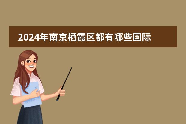2024年南京栖霞区都有哪些国际化学校?学费是多少?