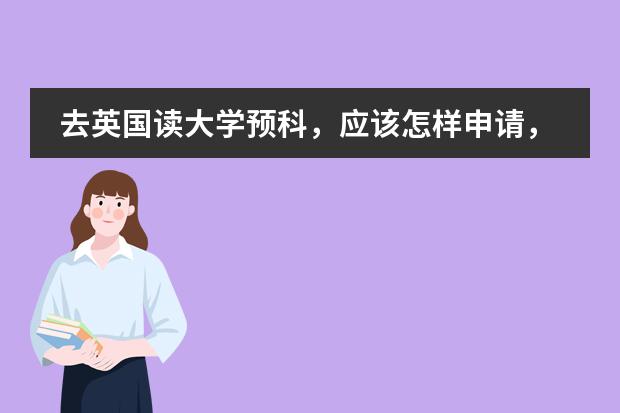 去英国读大学预科，应该怎样申请，必须先要考雅思吗？谢谢！