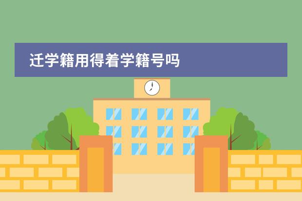 迁学籍用得着学籍号吗