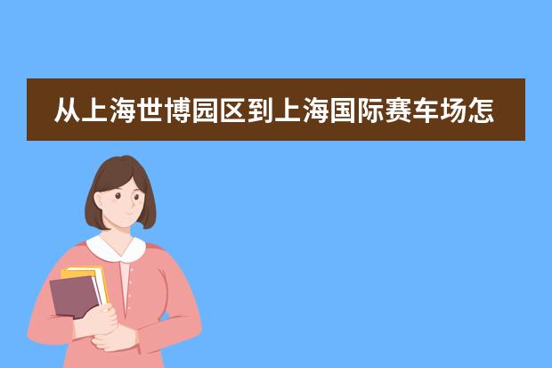 从上海世博园区到上海国际赛车场怎么坐车?
