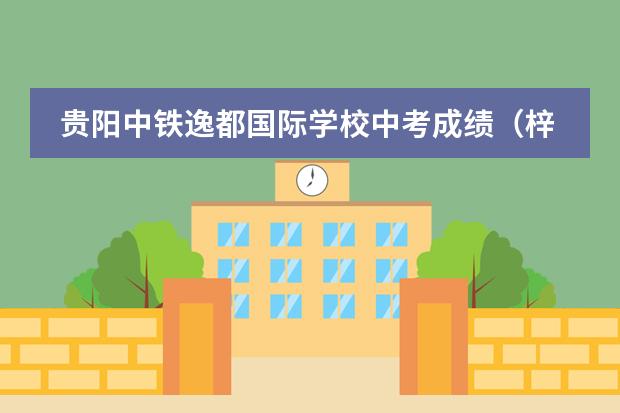 贵阳中铁逸都国际学校中考成绩(梓潼东辰国际学校中考成绩)