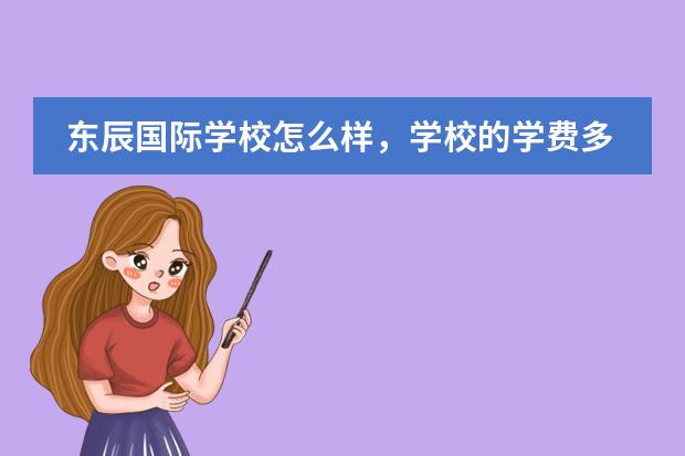 东辰国际学校怎么样,学校的学费多少啊?