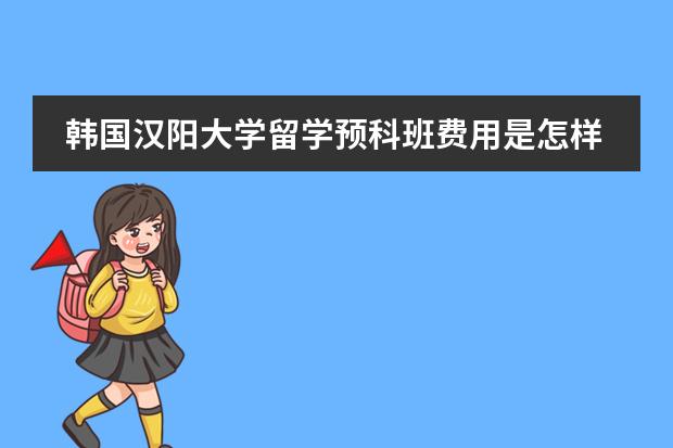韩国汉阳大学留学预科班费用是怎样的?(高中毕业新西兰留学费用和条件)