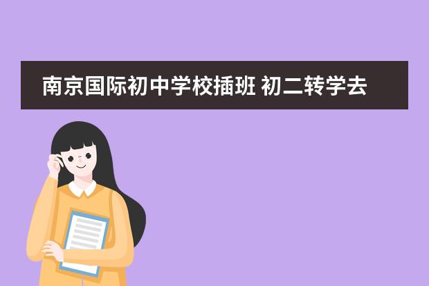 南京国际初中学校插班 初二转学去读国际高中好不好