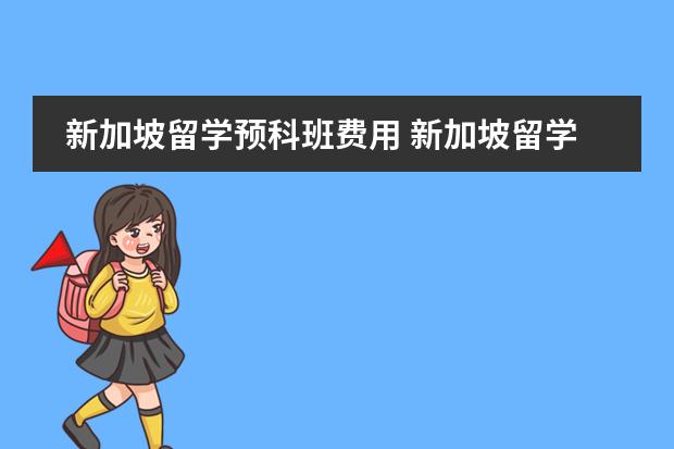 新加坡留学预科班费用 新加坡留学日常花费简介