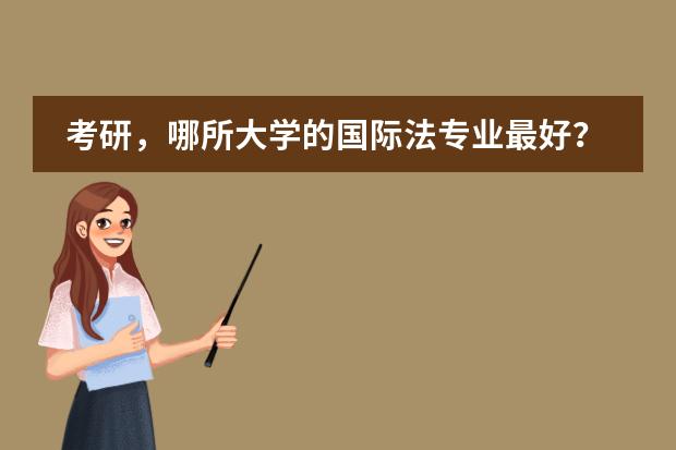 考研,哪所大学的国际法专业最好?(深圳大学在职硕士学费排名)