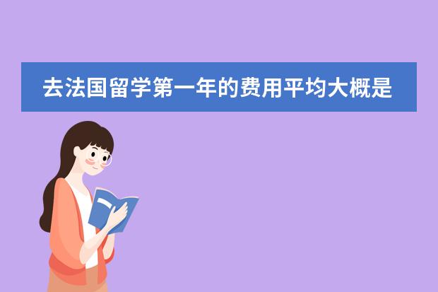 去法国留学第一年的费用平均大概是多少?(包括语言学校的学费)