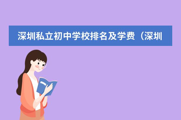 深圳私立初中学校排名及学费(深圳南山国际学校学费)