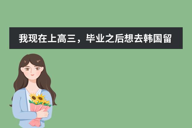 我现在上高三,毕业之后想去韩国留学···需要什么资料或条件吗》》