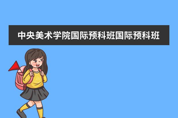 中央美术学院国际预科班国际预科班 西北大学国际商学院留学预科班好不好啊，具体情况谁知道啊，求大家分享详细情况