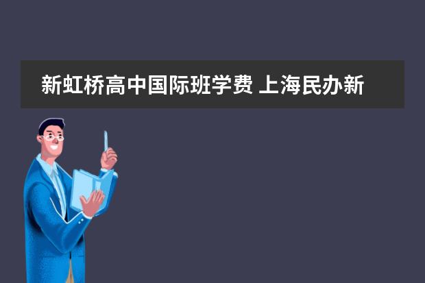 新虹桥高中国际班学费 上海民办新虹桥中学学费