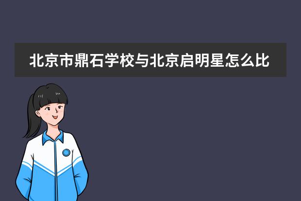 北京市鼎石学校与北京启明星怎么比学费奖学金?
